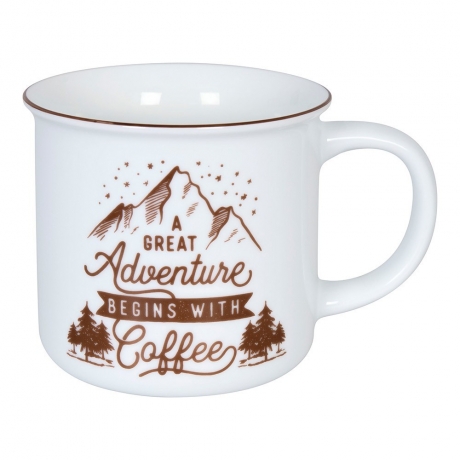 Кружка "Кофе туриста" 400 мл. Koenitz