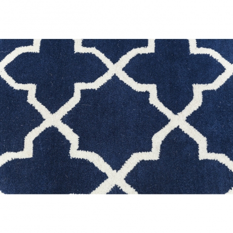 Ковер Cordoba, коллекция "Кордоба" 240*170*1,5, Шерсть, Хлопок, Синий