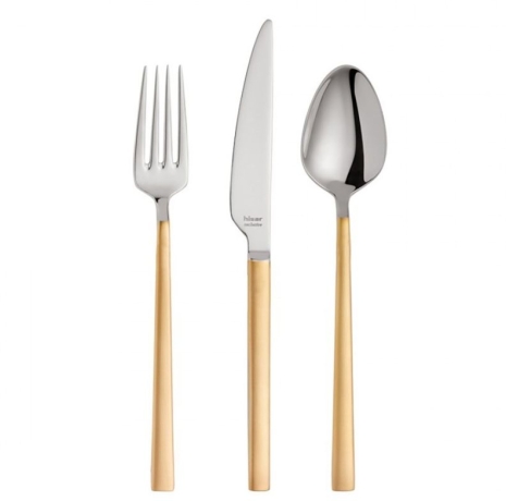 Набор десертных приборов,18 шт. MILANO GOLD Hisar