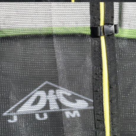 Батут DFC JUMP 14ft складной, c сеткой, цвет green