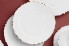 Тарелка обеденная Лотос, 26,5 см. Emily