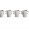 Набор 4 кружек для эспрессо, 100 мл. Coffee & More SagaForm