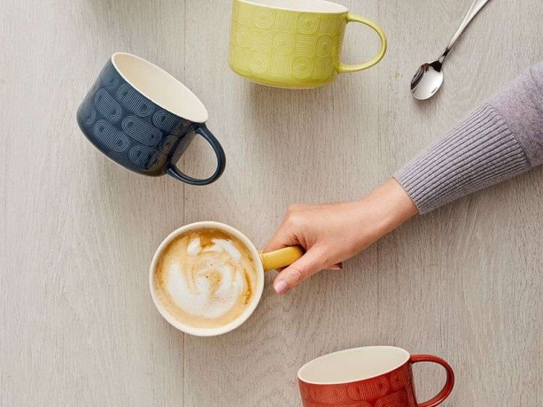 Кружка Геометрия, индиго, 0,5 л. Maxwell & Williams