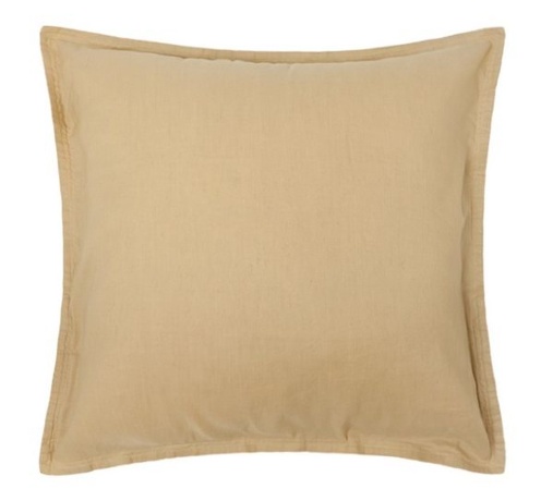 Наволочка "LINEN", 70х70 см. горчичный, BOVI
