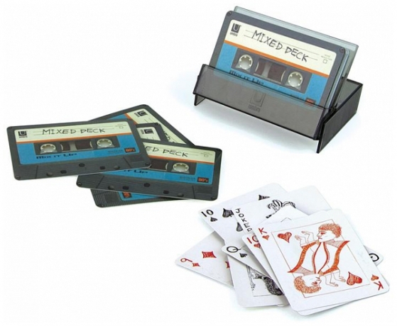 Набор игральных карт Tape Deck голубой