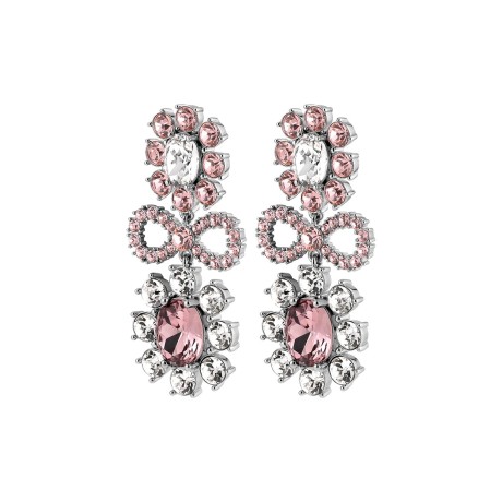 Серьги LILLIAN SS ROSE/CRYSTAL