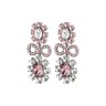 Серьги LILLIAN SS ROSE/CRYSTAL