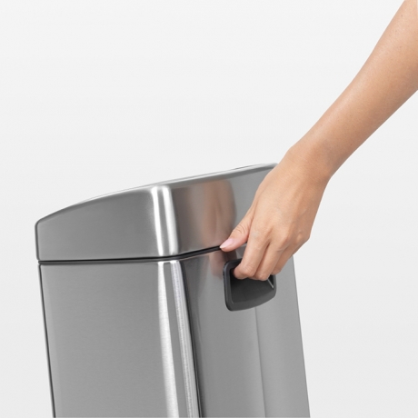 Мусорный бак Brabantia Touch Bin прямоугольный (10л), Стальной матовый (FPP) Brabantia