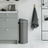 Мусорный бак Touch Bin New (40 л), Платиновый Brabantia