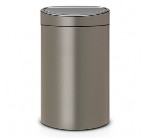 Мусорный бак Touch Bin New (40 л), Платиновый Brabantia