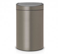 Мусорный бак Touch Bin New (40 л), Платиновый Brabantia