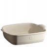 Форма для запекания, лазаньи Emile Henry квадратная, 28х23 см, крем