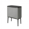 Мусорный бак Touch Bin Bo (3 х 11 л), Минерально-серый Brabantia