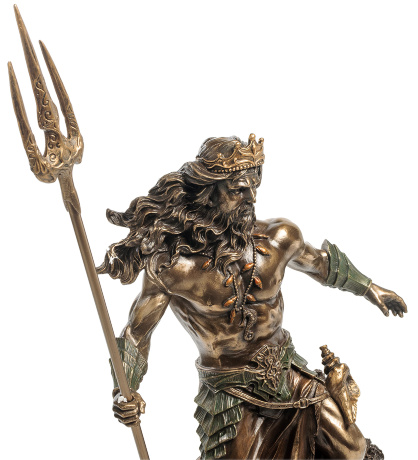 WS-887 Статуэтка "Посейдон - Бог морей"