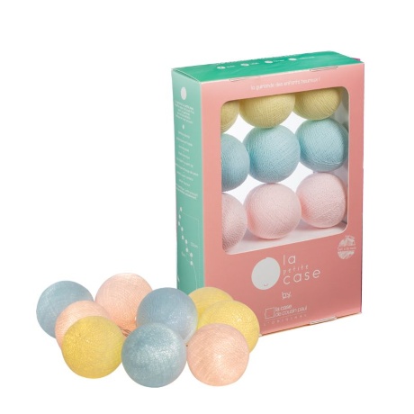 Гирлянда с подсветкой Céleste, 9 шаров, с таймером, La case de cousin paul