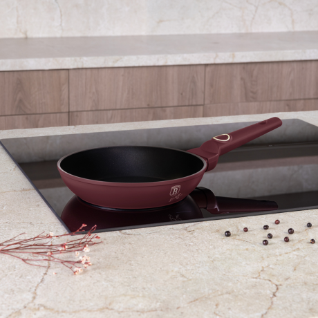 Набор из 3 сковородок, бордовый, Leonardo, Berlinger Haus