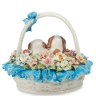 CMS-15/94 Фигурка "Щенки в цветочной корзине" (Pavone)