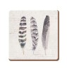 Набор из 6 подставок под горячее Feathers, 10.5х10.5 Creative Tops