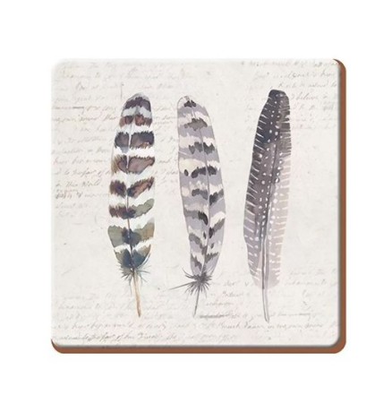 Набор из 6 подставок под горячее Feathers, 10.5х10.5 Creative Tops