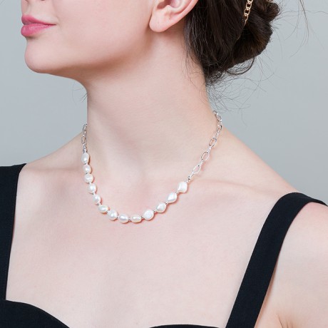 Колье Perle LN5120 BW/S Fiore Luna