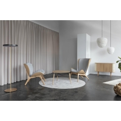 Напольный светильник, Ø 40 см. Asteria Floor anthracite Umage