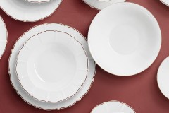 Тарелка суповая 21,5 см, 0,22 л. Emily