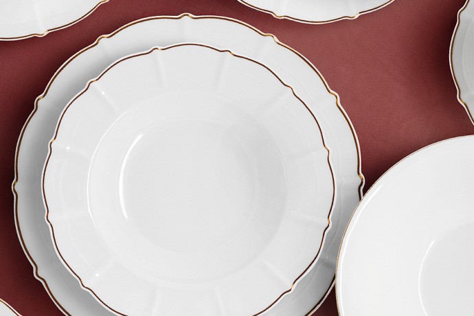 Тарелка суповая 21,5 см, 0,22 л. Emily