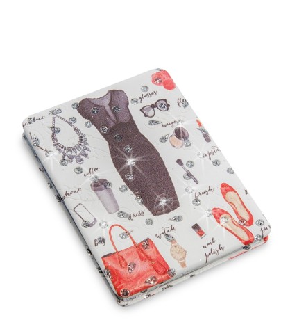 WW-101/4 Зеркало прямоугольное со стразами "Стильная штучка"