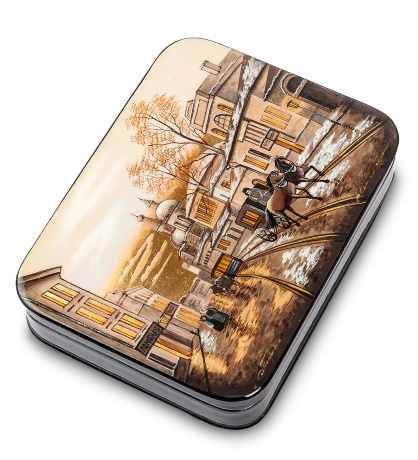 ШК-55/ 19 Шкатулка "Старая Москва" Буркова