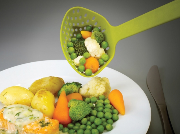 Половник-шумовка Scoop™ серый