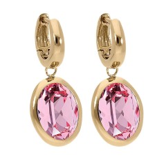 Серьги Creole TIVOLA small G light rose