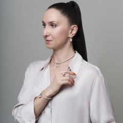 Колье Lavender Delite