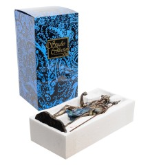 WS-620 Статуэтка "Индеец с копьем и щитом"