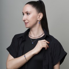 Серьги Royal Blue Delite