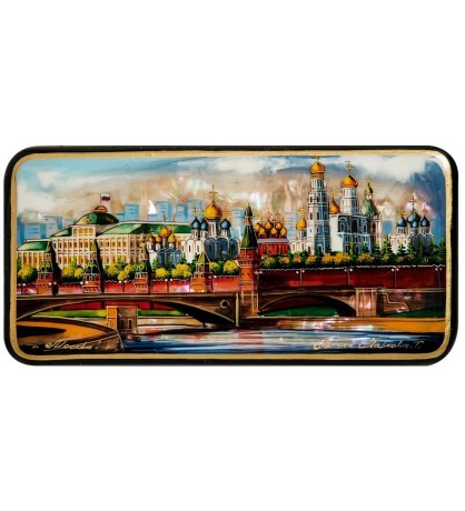 ШК-55/ 17 Шкатулка "Москва" авт. Маркова