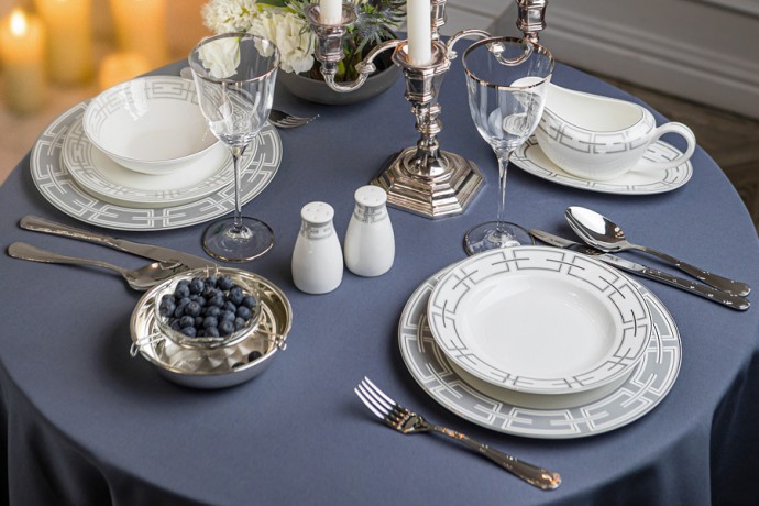 Обеденный сервиз Madison, 6 персон, 27 предметов, Emily