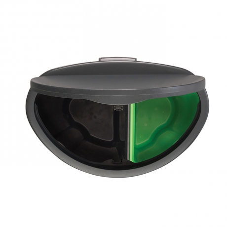 Двухсекционный мусорный бак Touch Bin New (10/23 л), Стальной матовый Brabantia