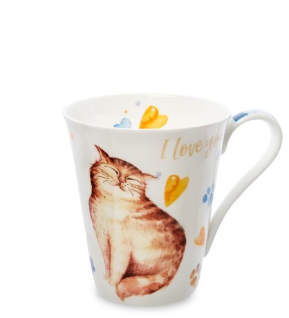 JK-275 Кружка "Кошка" (Gatta Pavone)