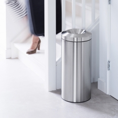 Урна для бумаг с защитой от возгорания (30 л), Стальной матовый Brabantia