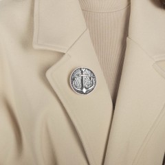 Брошь Якорь XZ1129.17 G/S Shadore