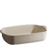 Форма для запекания, лазаньи Emile Henry прямоугольная малая, 29x19 см, крем