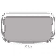 Мусорный бак Touch Bin Bo (36 л), Минерально-серый Brabantia