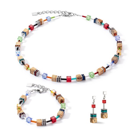 Колье Multicolour Brown 3018/10-1511 Coeur de Lion