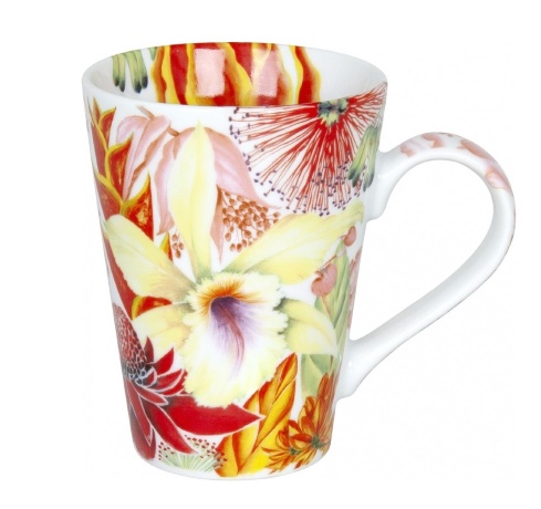 Кружка, 420 мл. "Экзотические цветы" KONITZ
