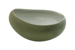 Салатник Organica, зелёный, 15 см. 0,55 л. Easy Life