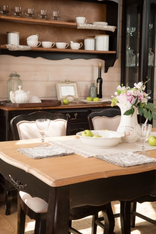 Обеденный стол раскладной, 160х90х77 см.