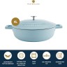 Неглубокая форма для запекания PASTEL BLUE, 4 л. MC Kitchen Craft