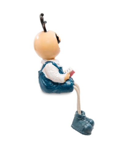 MN-125 Комплект фигурок 2 шт. "Парочка с сердечком и книгой"