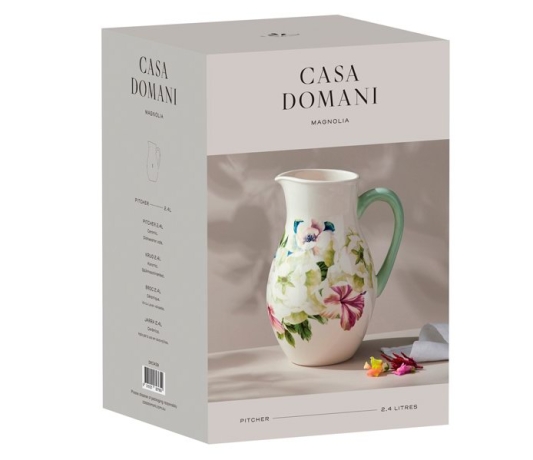 Кувшин Магнолия, 2,4 л. Casa Domani