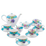 JK-116 Чайный сервиз 15 пр. на 6 перс. "Виола" (Viola Pavone)